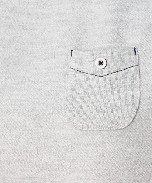 coen(コーエン)の「ポケット起毛ラグランプルオーバー(スウェット・レディース・ネイビー/グレー/ホワイト・LARGE/MEDIUM)」の4枚目の写真