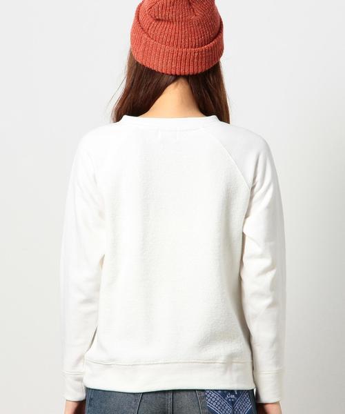 coen(コーエン)の「ポケット起毛ラグランプルオーバー(スウェット・レディース・ネイビー/グレー/ホワイト・LARGE/MEDIUM)」の5枚目の写真