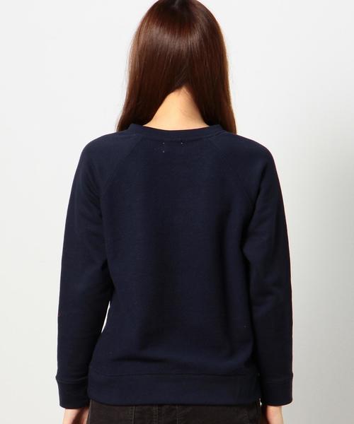 coen(コーエン)の「ポケット起毛ラグランプルオーバー(スウェット・レディース・ネイビー/グレー/ホワイト・LARGE/MEDIUM)」の7枚目の写真