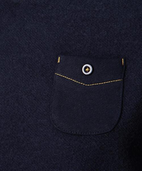 coen(コーエン)の「ポケット起毛ラグランプルオーバー(スウェット・レディース・ネイビー/グレー/ホワイト・LARGE/MEDIUM)」の8枚目の写真