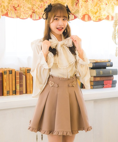 ROJITA（ロジータ）の「レーシーリボン袖ボリュームブラウス（シャツ/ブラウス・レディース・ピンク/ブラック/ホワイト・FREE）」の16枚目の写真