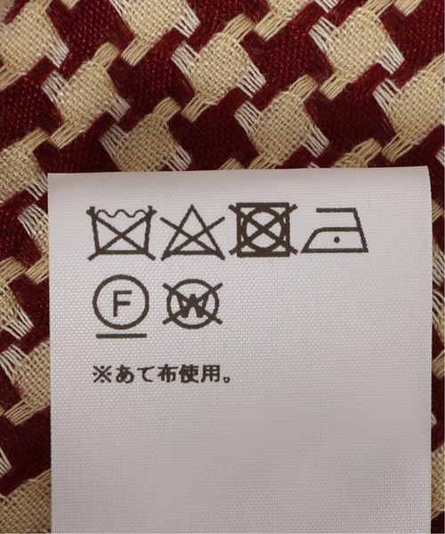 ROCKET x LUNCH（ロケットアンドランチ）の「【ROCKET × LUNCH/ロケット ランチ】R HOUND TOOTH CHECK SHIRT（シャツ/ブラウス・レディース・ブラウン/ラスタ・SMALL）」の10枚目の写真