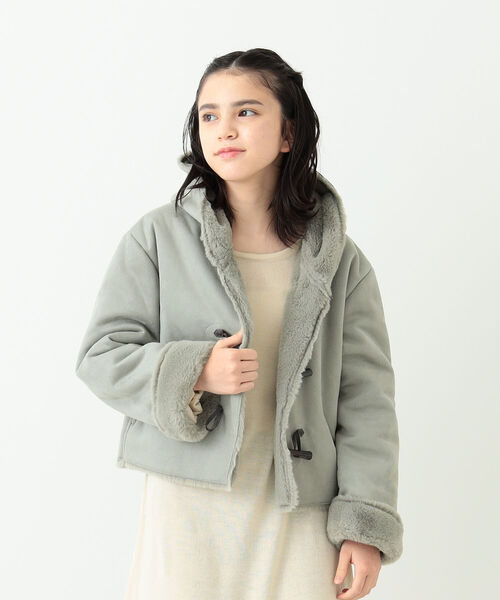 新品★ ビームス　フェイクムートンダッフルコート フェイクムートンダッフルコート 40%OFF｜ビームス アウトレット