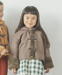 B:MING by BEAMS / フェイクムートン ダッフルコート（120~160cm）