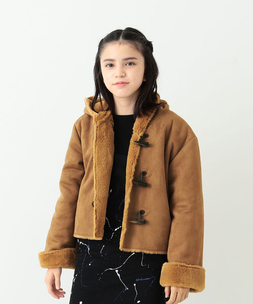 新品★ ビームス　フェイクムートンダッフルコート フェイクムートンダッフルコート 40%OFF｜ビームス アウトレット