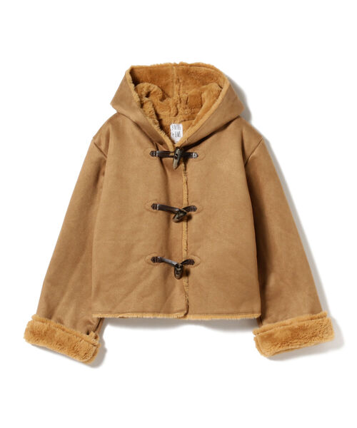 新品★ ビームス　フェイクムートンダッフルコート B:MING by BEAMS（ビーミングバイビームス）の「□B ビーミング