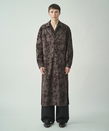 BOTANICAL FLOCKY SHIRT COAT