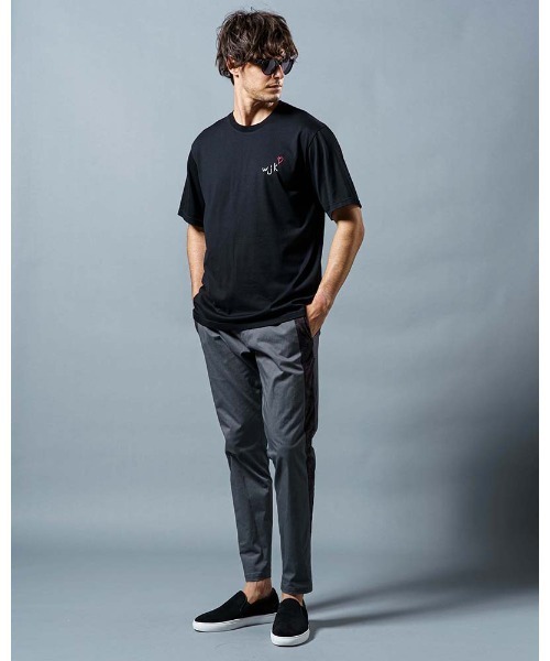 wjk(ダヴルジェイケイ)の「heart warming T(Tシャツ/カットソー・メンズ・カーキ/トップグレー/ホワイト/ブラック・MEDIUM/X-LARGE/LARGE/SMALL)」の18枚目の写真