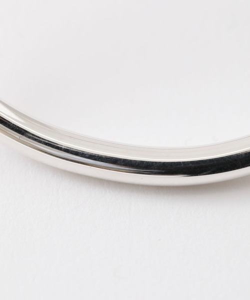 WAKAN SILVER SMITH（ワカンシルバースミス）の「【WAKAN SILVER SMITH】Double ball Twist bangle（バングル/リストバンド・メンズ・シルバー・FREE）」の8枚目の写真