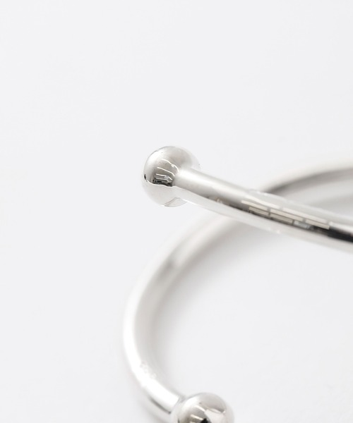 WAKAN SILVER SMITH】Double ball Twist bangle