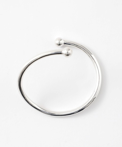 WAKAN SILVER SMITH】Double ball Twist bangle