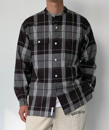 BROOKLYN OVERALL（ブルックリンオーバーオール）の「スタンドカラーギャザーシャツ（シャツ/ブラウス・メンズ）」