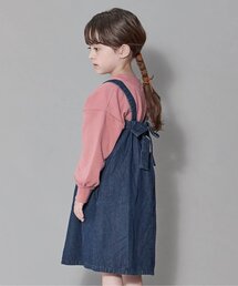 BREEZE | WEB限定 バックリボンジャンパースカート(ジャンパースカート)