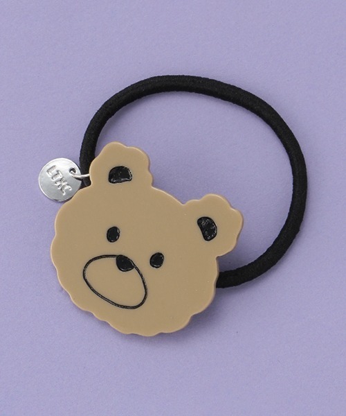 LOVETOXIC(ラブトキシック)の「【くま柄】くまちゃんゴム(その他ヘアアクセサリー・キッズ・モカ/ベージュ・FREE)」の2枚目の写真