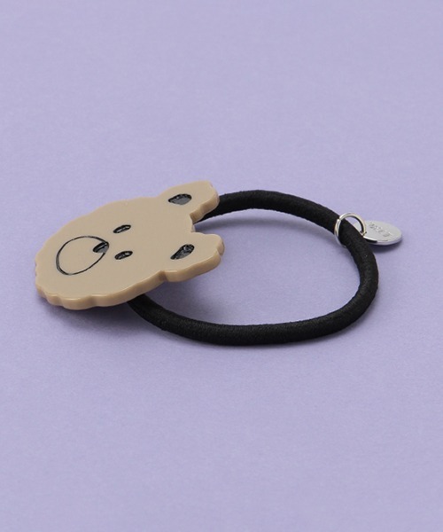 LOVETOXIC(ラブトキシック)の「【くま柄】くまちゃんゴム(その他ヘアアクセサリー・キッズ・モカ/ベージュ・FREE)」の5枚目の写真