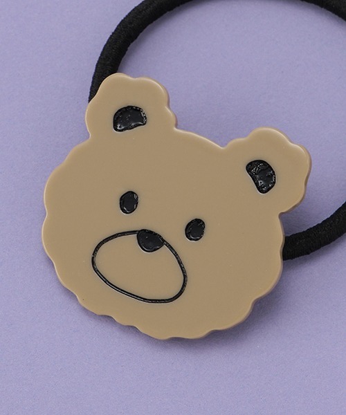 LOVETOXIC(ラブトキシック)の「【くま柄】くまちゃんゴム(その他ヘアアクセサリー・キッズ・モカ/ベージュ・FREE)」の6枚目の写真