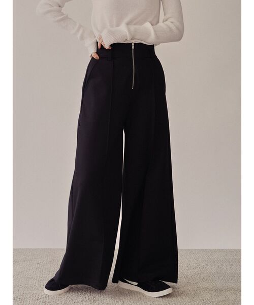 COTORICA（コトリカ）の「【THE DAYZ TOKYO】カットルーズパンツ（その他パンツ・レディース・ブラック/ダークオレンジ・SMALL/MEDIUM）」の2枚目の写真