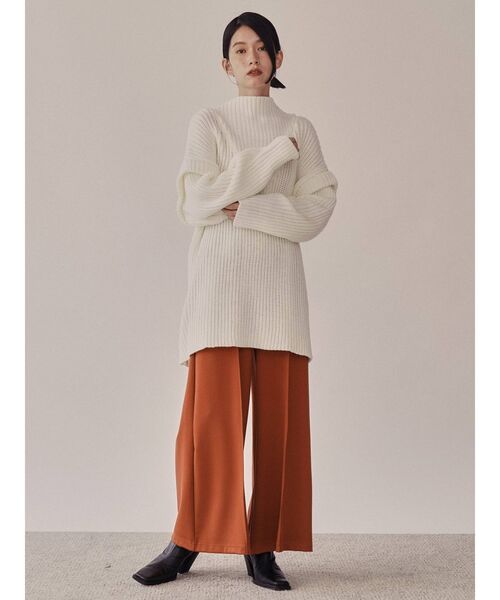 COTORICA（コトリカ）の「【THE DAYZ TOKYO】カットルーズパンツ（その他パンツ・レディース・ブラック/ダークオレンジ・SMALL/MEDIUM）」の12枚目の写真