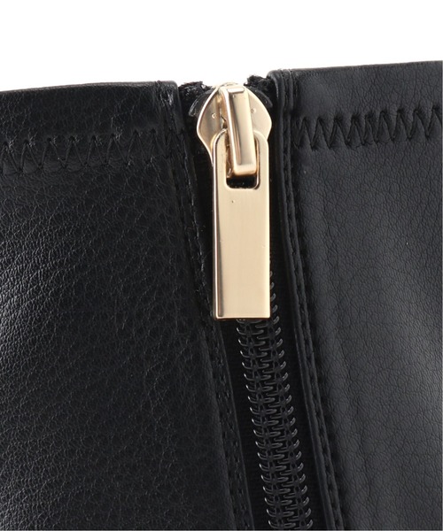 LE TALON（ルタロン）の「5cmスクエアフィットショートブーツ（ブーツ・レディース・ブラック系その他/アイボリー/ベージュ・MEDIUM/LARGE/SMALL/X-LARGE/X-SMALL）」の14枚目の写真