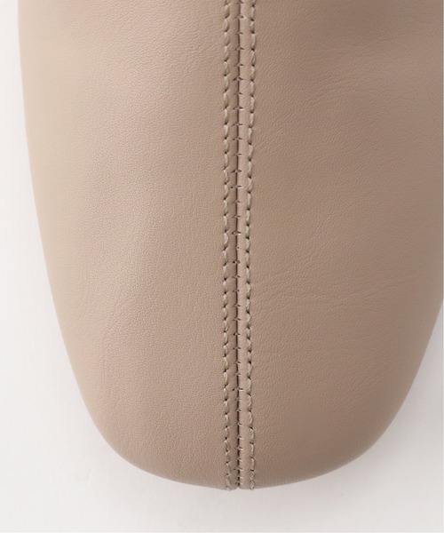 LE TALON（ルタロン）の「5cmスクエアフィットショートブーツ（ブーツ・レディース・ブラック系その他/アイボリー/ベージュ・MEDIUM/LARGE/SMALL/X-LARGE/X-SMALL）」の19枚目の写真