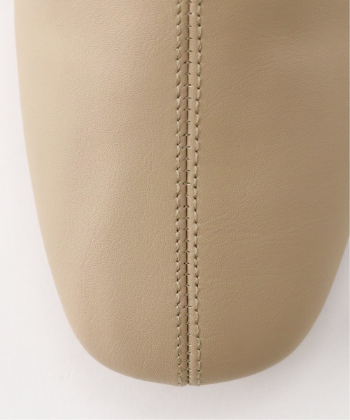 LE TALON（ルタロン）の「5cmスクエアフィットショートブーツ（ブーツ・レディース・ブラック系その他/アイボリー/ベージュ・MEDIUM/LARGE/SMALL/X-LARGE/X-SMALL）」の21枚目の写真