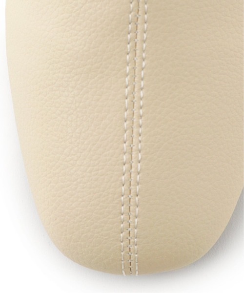 LE TALON（ルタロン）の「5cmスクエアフィットショートブーツ（ブーツ・レディース・ブラック系その他/アイボリー/ベージュ・MEDIUM/LARGE/SMALL/X-LARGE/X-SMALL）」の20枚目の写真