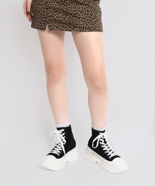 WC（ダブル シー）の「ボリュームソールスニーカー（スニーカー・レディース・ブラック・SMALL/MEDIUM）」の5枚目の写真