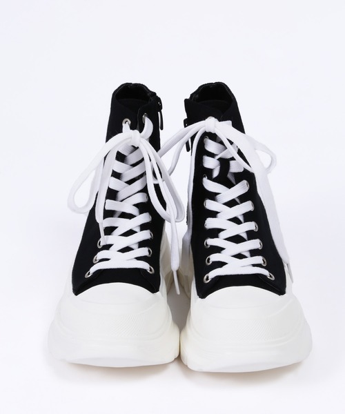 WC（ダブル シー）の「ボリュームソールスニーカー（スニーカー・レディース・ブラック・SMALL/MEDIUM）」の6枚目の写真