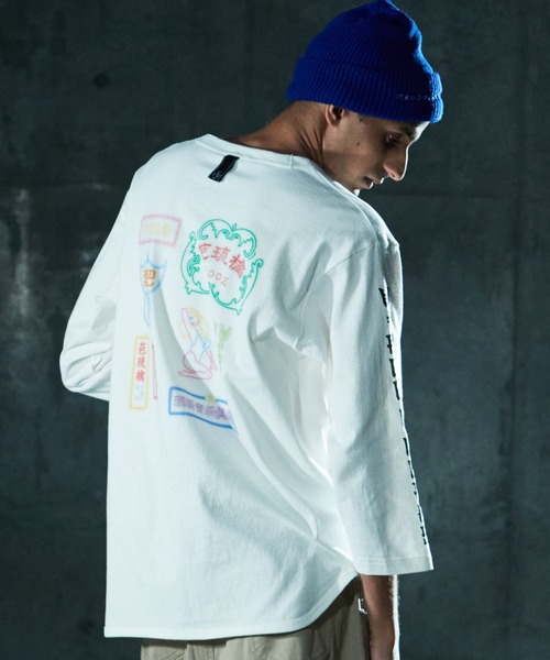 VIRGOwearworks(ヴァルゴウェアワークス)の「KOWLOON VG(Tシャツ/カットソー・メンズ・ブラック/ホワイト・3/5/2/4)」の6枚目の写真