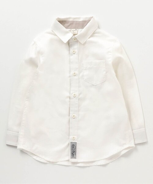 apres les cours（アプレレクール）の「フォーマルシャツ（シャツ/ブラウス・キッズ・オフホワイト/チェック・90/100/110/120/130）」の16枚目の写真