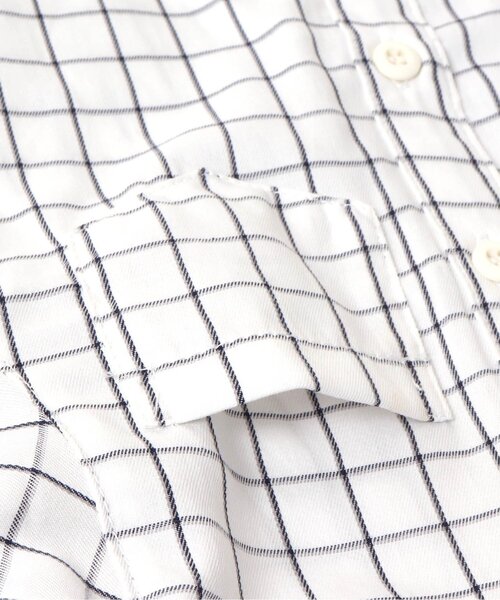 apres les cours（アプレレクール）の「フォーマルシャツ（シャツ/ブラウス・キッズ・オフホワイト/チェック・90/100/110/120/130）」の21枚目の写真