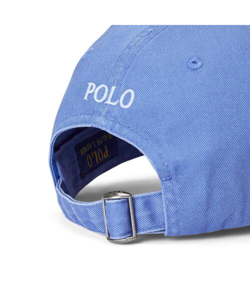 国内直営【POLO RALPH LAUREN】コットン チノ ベースボール CAP POLO RALPH LAUREN (ポロラルフローレン) コットン チノ ベース