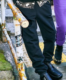 ANNA SUI | ANNA SUI x ATMOS ロゴ刺繍スウェットパンツ 【SP】(スウェットパンツ)