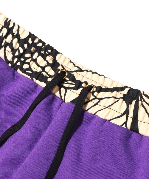 ANNA SUI（アナスイ）の「ANNA SUI x ATMOS ロゴ刺繍スウェットパンツ 【SP】（スウェットパンツ・メンズ・ブラック/パープル・M/L）」の6枚目の写真