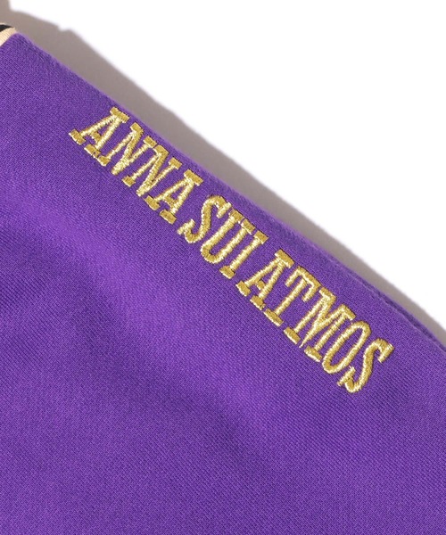 ANNA SUI（アナスイ）の「ANNA SUI x ATMOS ロゴ刺繍スウェットパンツ 【SP】（スウェットパンツ・メンズ・ブラック/パープル・M/L）」の7枚目の写真