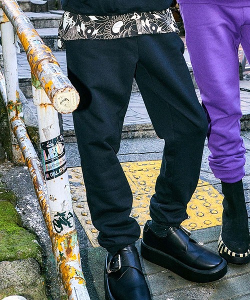 ANNA SUI（アナスイ）の「ANNA SUI x ATMOS ロゴ刺繍スウェットパンツ 【SP】（スウェットパンツ・メンズ・ブラック/パープル・M/L）」の10枚目の写真