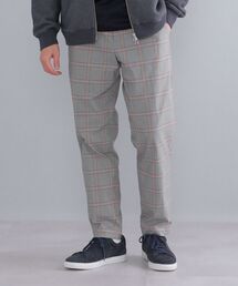 SHIPS | SHIPS:〈撥水〉Primeflex(R) チェックパターン ハイブリッド イージーパンツ(チノパンツ)