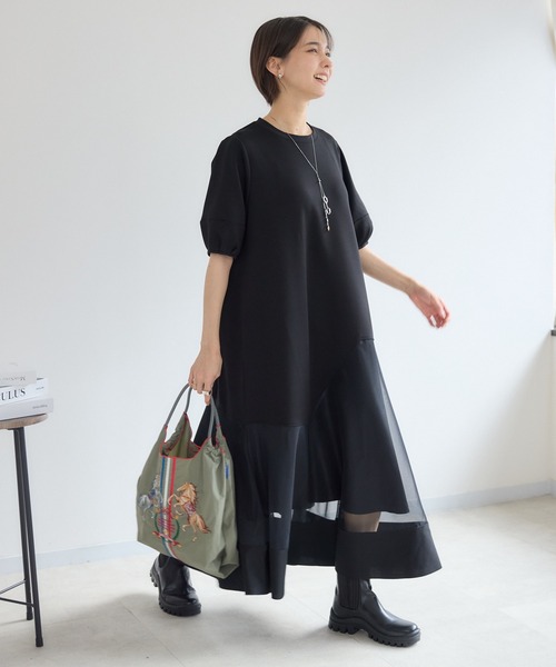 Ball&Chain（ボールアンドチェーン）の「【KATHARINE ROSS】Ball&Chain 撥水アニマル柄刺繍トートバッグ レギュラーサイズ（トートバッグ・レディース・ライトグレー/ベージュ/オレンジ/マスタード/グレー系その他2/パープル/カーキ/ベージュ系その他2/パープル系1/グレー/グレー系その他3/ホワイト/パープル系2/ブラック/ピンク/イエロー系2/ベージュ系その他3/パープル系その他/イエロー系その他/ピンク系その他/グレー系その他4・MEDIUM）」の22枚目の写真