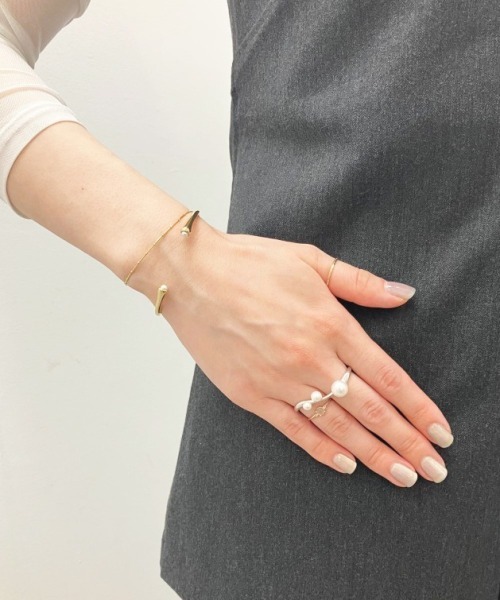 ete エテ K10YG 11号 クレール カット リング K10 クレール カットリング（710931） ｜ women（ウィメンズ