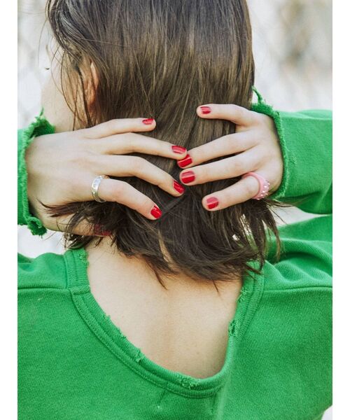 jouetie（ジュエティ）の「アクリルビジュー2セットリング（リング・レディース・ブラック/レッド/ピンク/グリーン・FREE）」の17枚目の写真