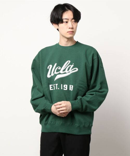 UCLA(ユーシーエルエー)の「◆【UCLA×JOURNAL STANDARD】別注 ヘビーウェイト スウェット(スウェット・メンズ・ホワイト/ブラック/イエロー/ネイビー/グレー/グリーン・LARGE/MEDIUM)」の1枚目の写真