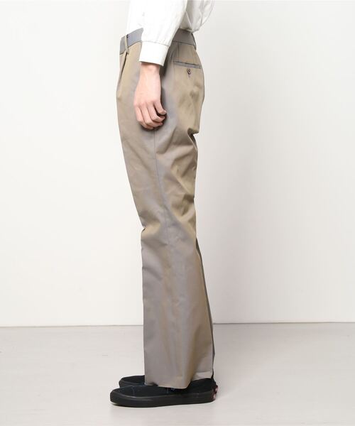 Education from Youngmachines（エデュケーションフロムヤングマシーン）の「【Education from Youngmachines】シャンブレー フレイ フレアパンツ（その他パンツ・メンズ・ベージュ系その他2・M/L）」の13枚目の写真