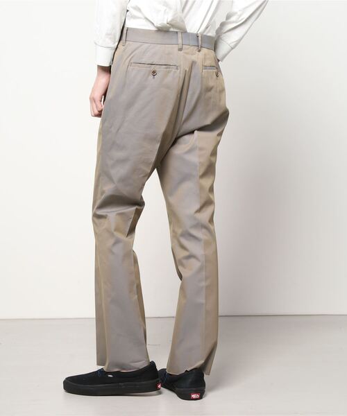 Education from Youngmachines（エデュケーションフロムヤングマシーン）の「【Education from Youngmachines】シャンブレー フレイ フレアパンツ（その他パンツ・メンズ・ベージュ系その他2・M/L）」の12枚目の写真