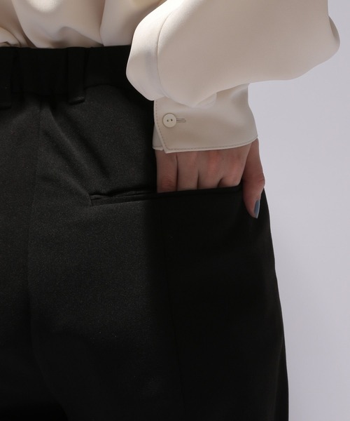 HARE（ハレ）の「カラーソフトワイドフレアパンツ(HARE)（その他パンツ・レディース・ブラック/ブルー/グリーン・SMALL/MEDIUM）」の21枚目の写真