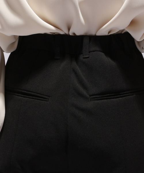 HARE（ハレ）の「カラーソフトワイドフレアパンツ(HARE)（その他パンツ・レディース・ブラック/ブルー/グリーン・SMALL/MEDIUM）」の12枚目の写真