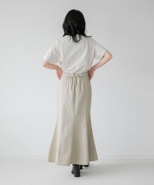 LOWRYS FARM(ローリーズファーム)の「サイズアレンジベルトスカート 265290(スカート・レディース・ブラック/カーキ/アイボリー・MEDIUM/LARGE)」の16枚目の写真