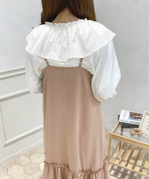 apres jour（アプレジュール）の「ティアードキャミワンピース