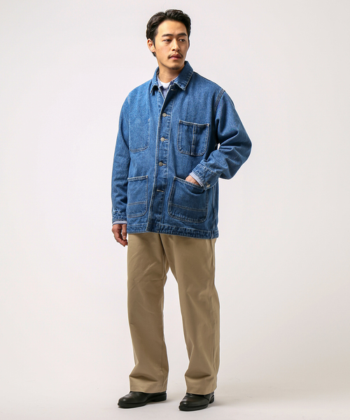 セール】HEAVYDENIM COVERALL（カバーオール）｜B.C STOCK（ベー