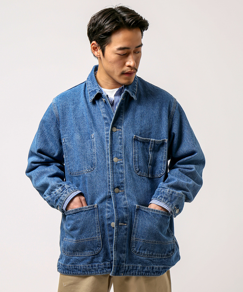 セール】HEAVYDENIM COVERALL（カバーオール）｜B.C STOCK（ベー