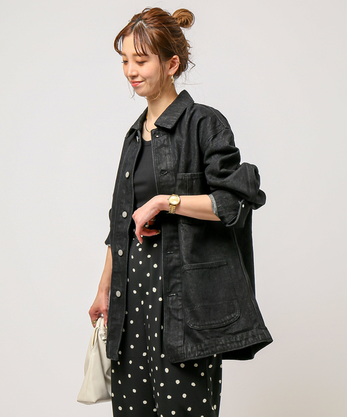 B.C STOCK(ベーセーストック)の「HEAVYDENIM COVERALL(カバーオール・メンズ・ブラック/ブルー系その他・MEDIUM/LARGE)」の8枚目の写真